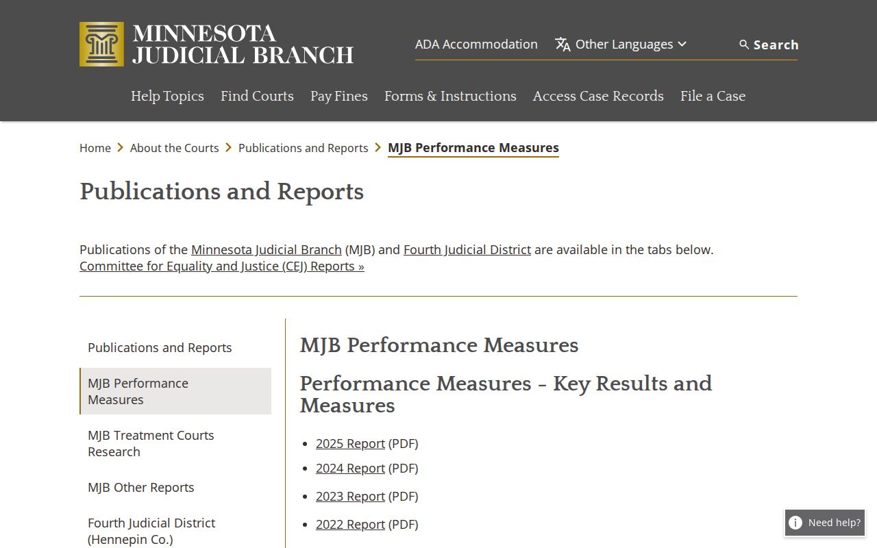 Lyon County case search record type and Minnesota Judicial Branch information