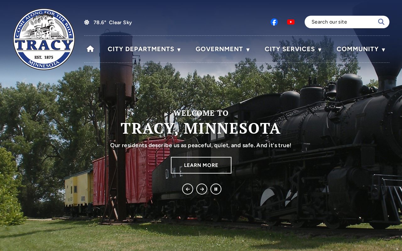 Tracy court docket city government context source